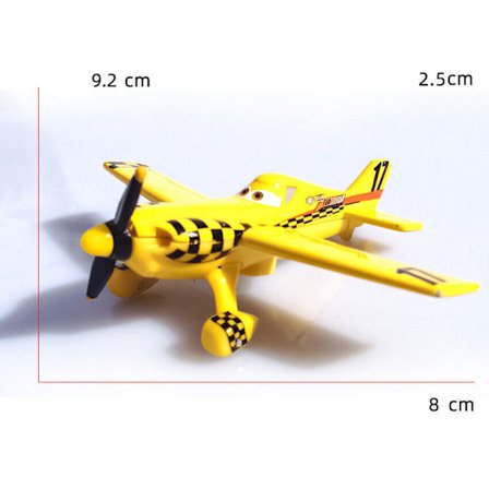 Disney Pixar Bilar Och Plan Lot Blixten 1:55 Diecast Modell Leksaker Gåva Lös Bil