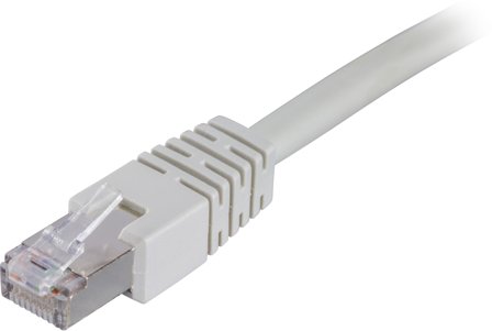 Deltaco Cat6 patchkabel - 2m - grå F/UTP