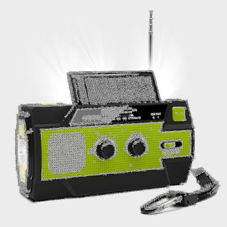 Højkvalitets Salg 4000maha Am/fm/noaa Lommelygte Læselampe Håndsving Solar Overlevelses Nødradio