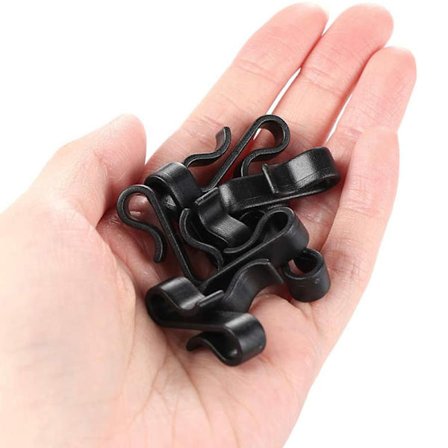 20 kpl Rännien Ripustuskoukut - Rännien Koukut - S-koukut yhteensopivat joulu-, loma-, juhla-, LED-juhlavalojen, valosarjojen kanssa