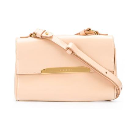 Marni, Cross Body Bags Beige, Dames, Maat:ONE Size