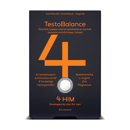 4HIM TestoBalance tabletter, 60 stk.