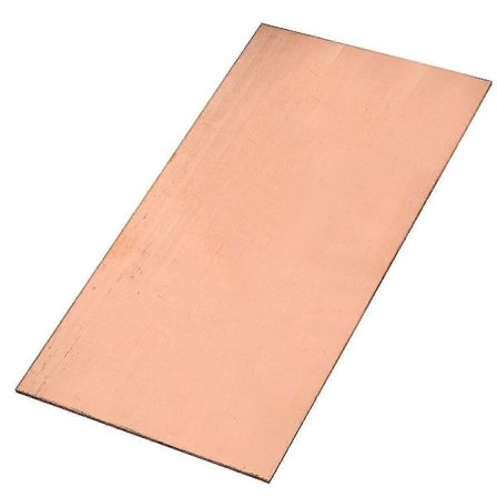 99,99% Rent Kobber Cu Metallplate Foliepanel (2mm X 100mm X 200mm)