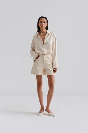 Malina - Solene shorts - 48 - Cream
