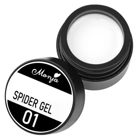 Tegnetråd Gel Neglelakk Svart Hvit Edderkoppnett Gel Neglekunst Design Maleri Liner Gel Lim Reflekterende Toppstrøk