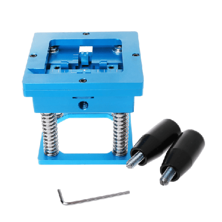 Blå BGA Reballing Station Med Håndtak For 90mm x 90mm Mal Holder Jig
