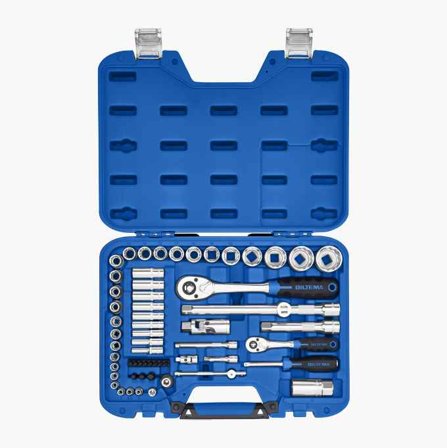 Hylsnyckelsats 1/4” 1/2" 59 delar
