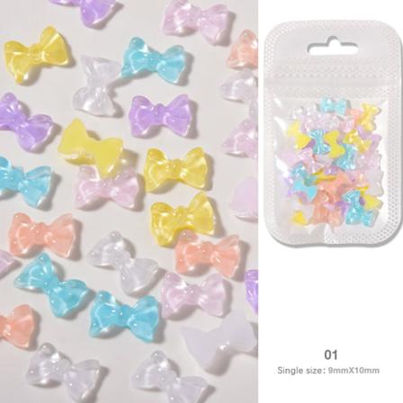 50 St/pack Nail Art Nagelkonstdekoration Strass Harts Manic