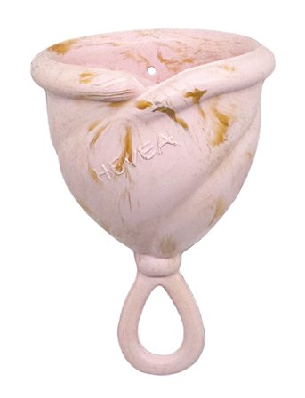 HEVEA Loop Menstrual Cup - Size 1 - Golden Blush - Pink - 1