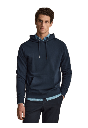 John Henric Cotton L/s Sweat Hoodie Tröjor Herr M