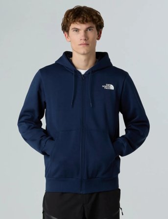 The North Face M Simple Dome Full Zip Hoodie - Navy - M