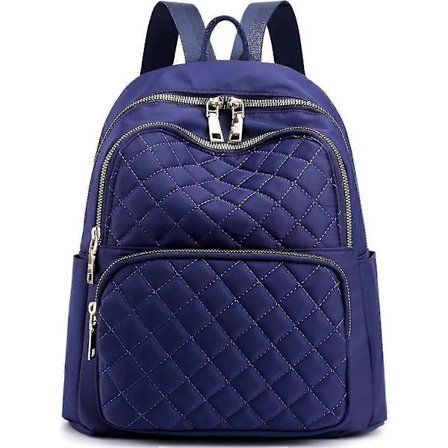 Ryggsekk Dame Mote Lett Nylon Casual Ryggsekk Kvinner Liten Dame Ryggsekk Tyverisikker Skulder Skoleveske Reise Dagstursekk For Damer &