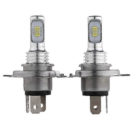 H4 9003 HB2 LED Strålkastarlampor Kit Helljus Halvljus Stark 35W 4000LM 6000K Vit js[D]