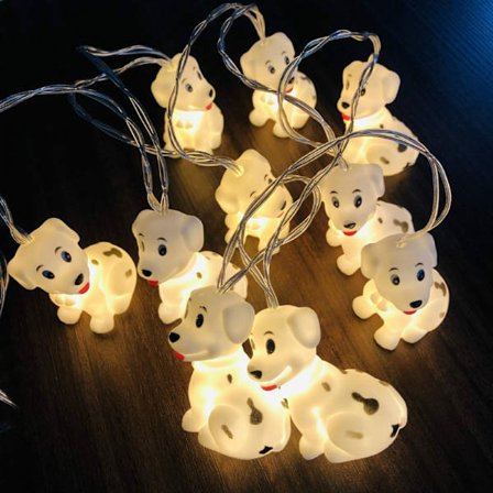 Söpöt eläin LED-valosarjat, paristokäyttöinen yövalo, F, ZQKLA