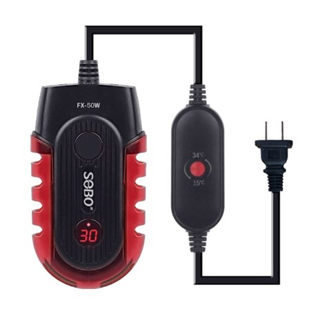 Akvarievarmer Hurtig opvarmning Forhindrer tørbrænding Digital display Akvarie termostatvarmer til fisk og skildpadde tanke FX 50W