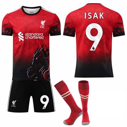 25-26 Liverpool Special Anniversary Edition Ny Fotballtrøye Kit No.9 Isak