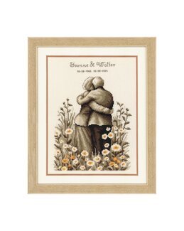 Broderikit Billede Evig Kærlighed - Vervaco