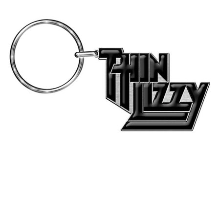 Thin Lizzy Logo Nyckelring One Size Svart/Silver