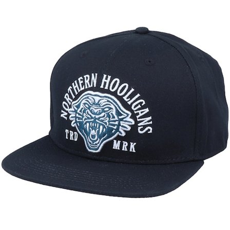 Northern Hooligans - Svart snapback Caps - The Mountain Lion Cap Black Snapback @ Hatstore