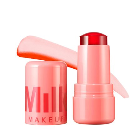 2025 Siste Modell Milk Makeup Cooling Water Jelly Tint – Transparent Lip + Cheek Stain med Vegansk Kollagen, Sjøvann + Aloe – Fuktighetsgivende, 