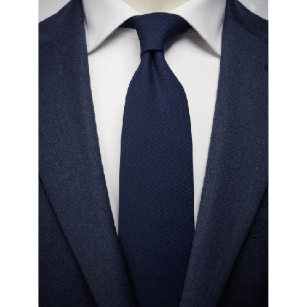 John Henric Tie Cotton Kostymtillbehör Herr Blå 7,5