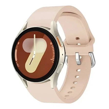 Silikonarmband för Samsung Galaxy Watch 7/6/5/4 40mm 44mm 5 Pro Original No Gap Armband Galaxy Watch 6 4 Classic 47mm 43mm Band