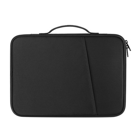 Laptopväska för affärer, portabel väska för 10,8-12,9 tum, 13 tum Svart
