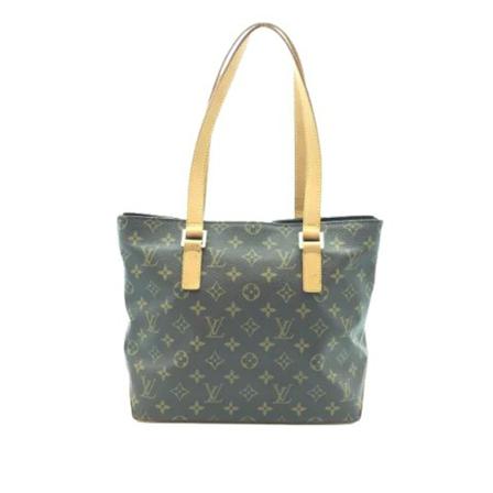 Louis Vuitton Vintage, Pre-owned Cabas Piano Monogram Tote Bag Bruin, Dames, Maat:ONE Size,Canvas