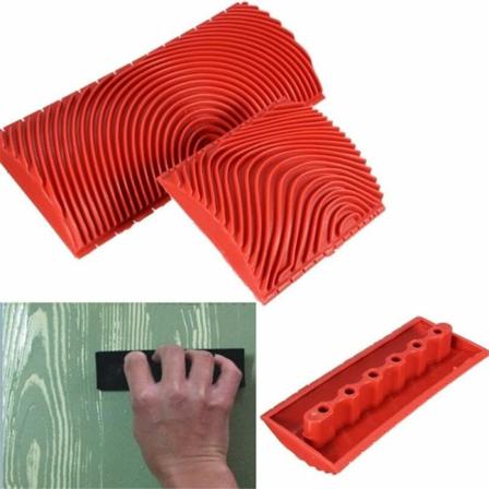Imitation av träkornsverktygsfärgeffekt DIY-väggdekorationsverktyg