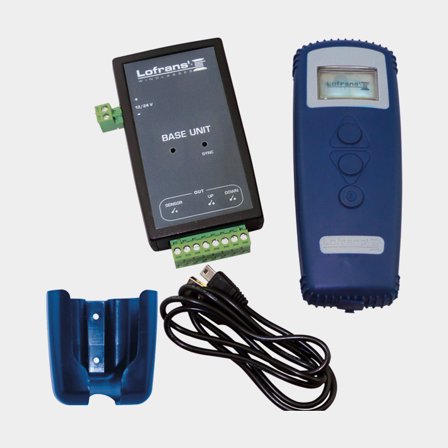 Télécommande Lofrans Thetis 7003, 12/24 V, compatible avec guindeaux Lofrans, sans fil, avec compteur de chaîne