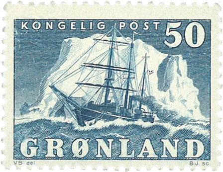 Grønland 1950 - AFA 33 - Postfrisk
