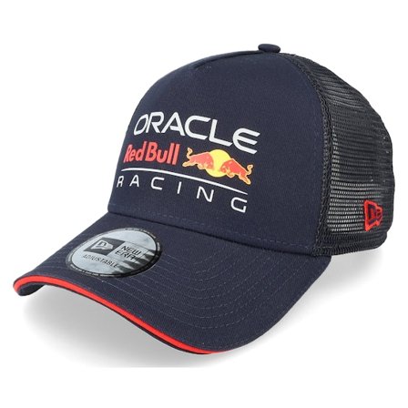 New Era - Motor Blå trucker Kasket - Red Bull Racing F1 Team Essential Navy Trucker @ Hatstore