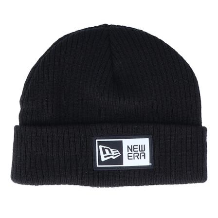 New Era - Svart cuff Lue - Hatstore Exclusive x Short Knit Thin Ne Black Cuff @ Hatstore