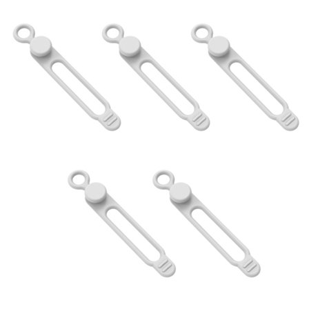 Silikoniset nippusiteet kaapelien järjestäjät johtojen hallintaratkaisu latauskaapelille