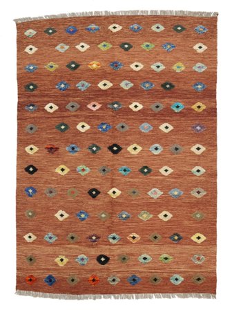 Handgeweven Kelim Nimbaft Vloerkleed 152X206