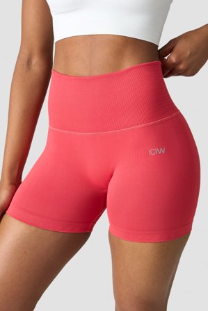 Define Seamless Pocket Shorts Wmn Raspberry