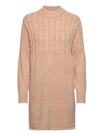 Fqclaura-Dress Kort Kjole Beige FREE/QUENT
