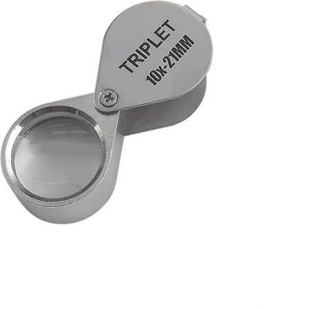 10x 21 mm Förstoringsglas, Juvelerares Förstoringsglas, Förstoringsöga 10x 21 mm Förstoringsglas, 10x 21 mm Förstoringsglas, Urmakares Lupp