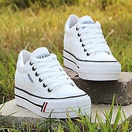 Casual Wedge- Sneakers som andas, plattformssneakers