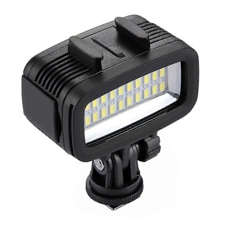 20 LED 40m Vedenpitävä IPX8 Studio Valo GoPro 2025:lle