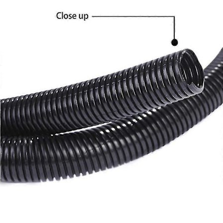 Tib 3/1m Isolering Bølgepap Rørledning Nylon Ledningsnet Kabinet Kabelmuffer Ledningskanal Dækning Auto Bil Mekanisk Linjebeskytter