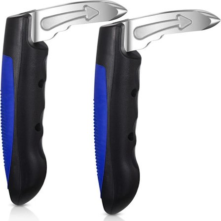 (AZC) 2 stk. bilstøttehåndtag bildør assistancehåndtag ældre bil assistancehåndtag, kompatibelt med de fleste biler.