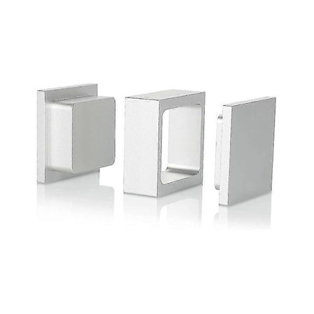 2,5x2,5in 6061 Pre Rosin Maskin Forhåndspresseplate Ren Aluminium Forhåndspresseformplate