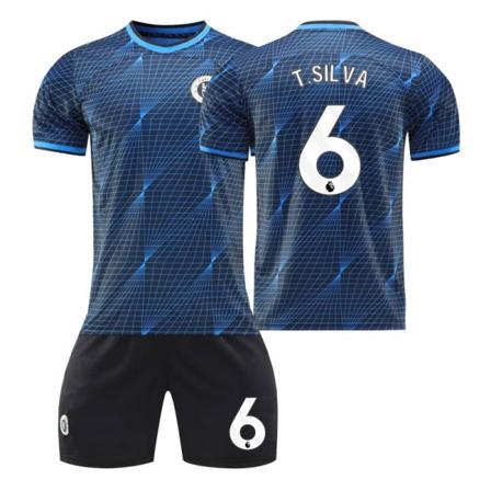 Chelsea udebanetrøje til børn 23/24 6 T.VIL VA barnstorlekar18