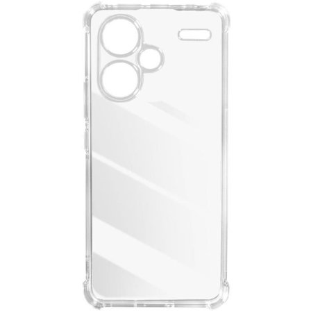 Stötteknapp - IMAK - Xiaomi Redmi Note 13 Pro Plus - Transparent - Mjuk - Förstärkta hörn