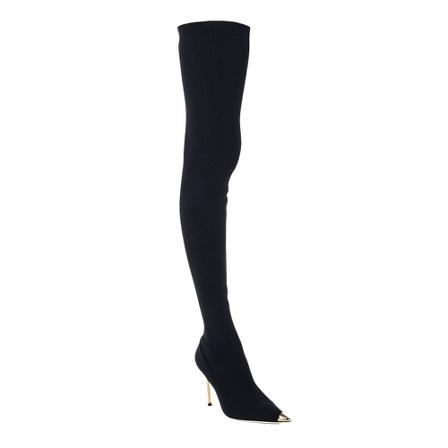 Elisabetta Franchi, Shoes Zwart, Dames, Maat:39 EU,stof