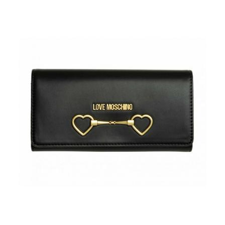 Moschino Wallets & Cardholders , Zwart , Dames , Maat: ONE Size