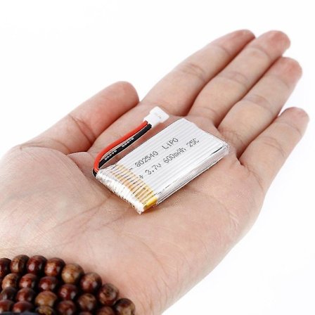 3.7V 600mAh 25C Lipo-akku 802540 Molex