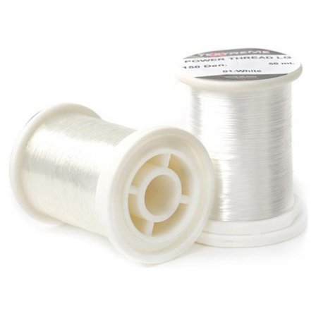 Textreme Power Thread Small 50 Den. - White (100meter)