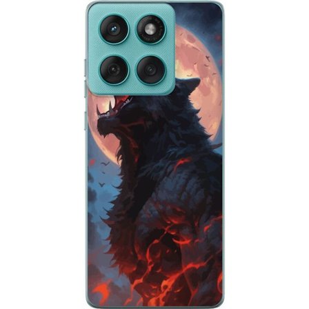 Mobilskal till Motorola Edge 60 Fusion med Ylande varg